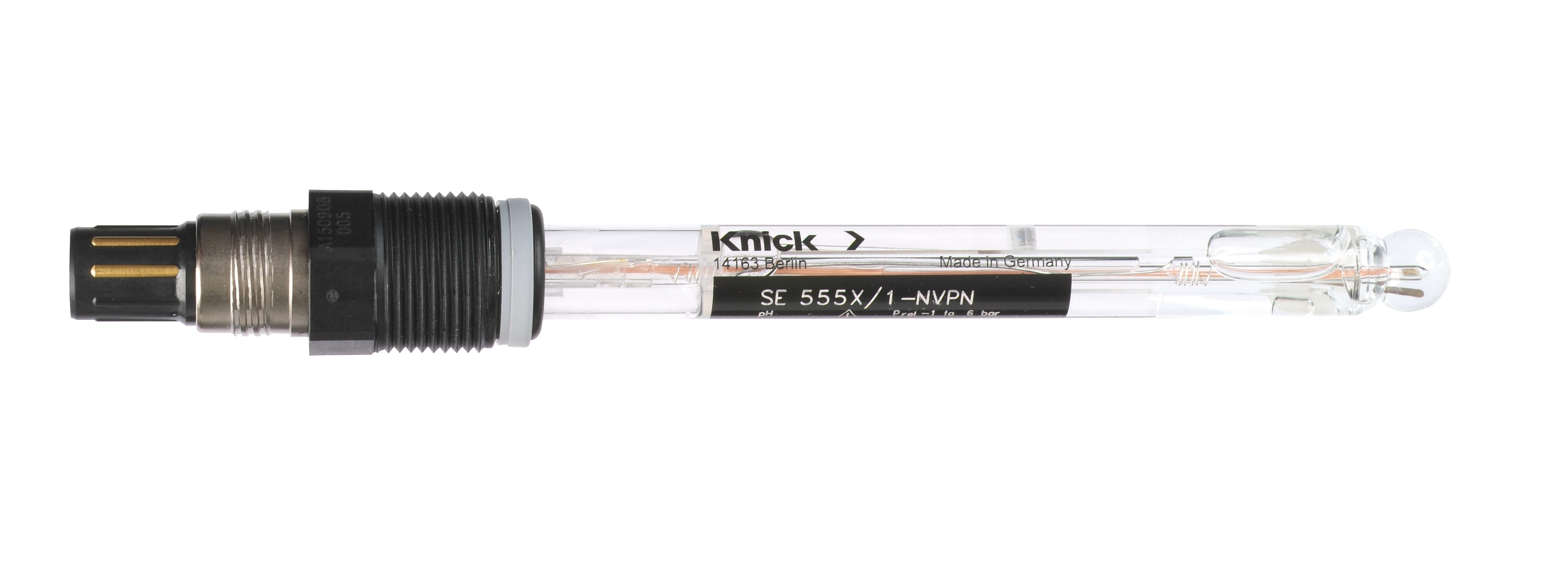 SE555 pH Sensor | VP | 120 mm | Ex | Sterilizable | For aggressive media