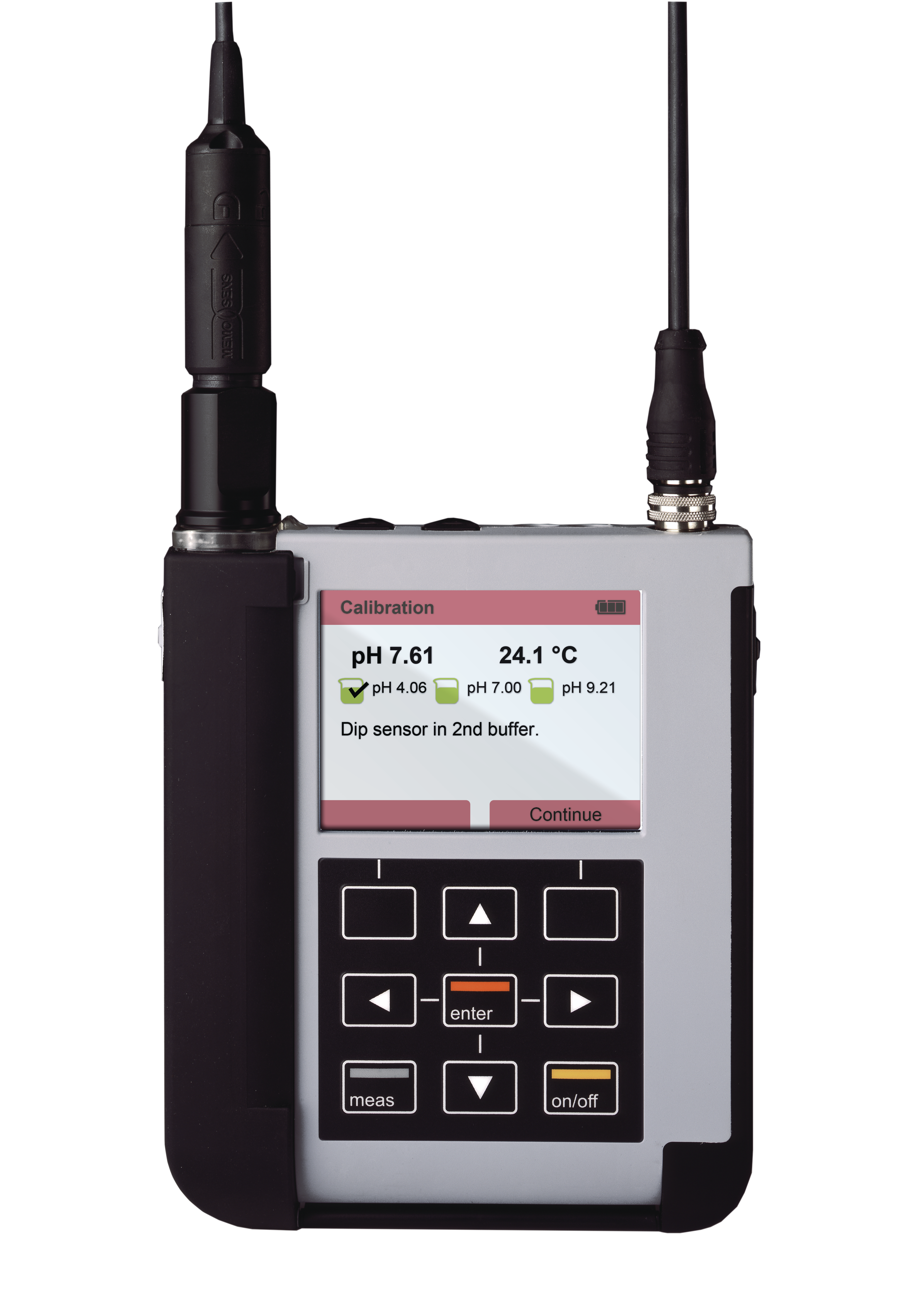 Portavo 908 MULTI Tragbares Multiparameter-Messgerät | Memosens Sensoren | Datenlogger | GLP-konform | Direkte Druckeransteuerung