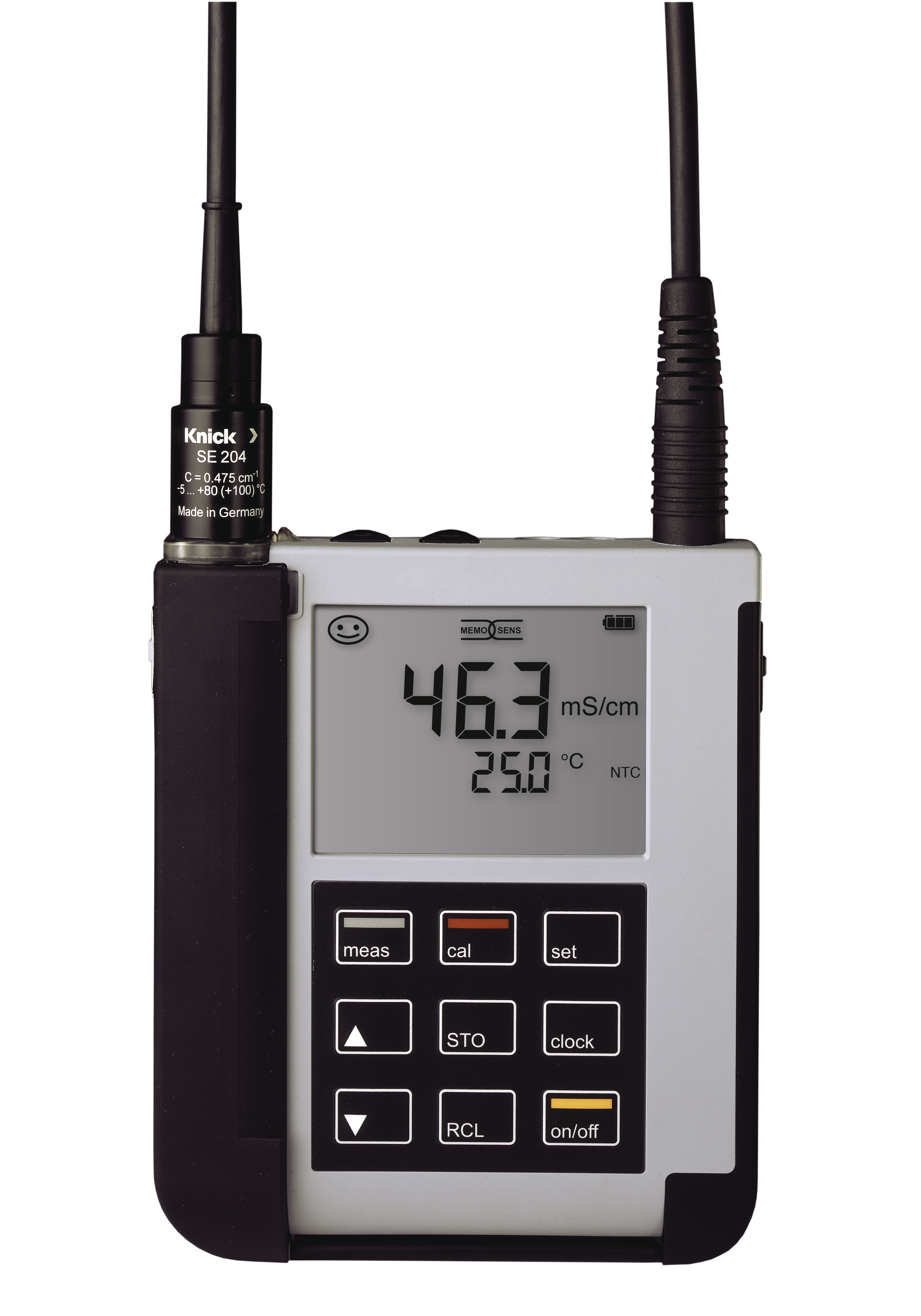 Portavo 904 COND Portable Conductivity Transmitter | Memosens/Analog Sensors |  Data Logger