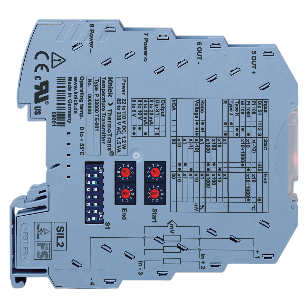 P32100 Messumformer | Eingang breite Auswahl an Sensoren und Widerständen | Für Sicherheitskreise bis SIL3 | Konfigurationsschnittstelle für PC