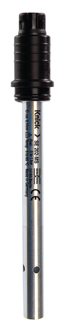 SE202-MS 2-Elektroden-Leitfähigkeitssensor | Memosens | Edelstahlschaft | Für Medien mit niedriger bis sehr niedriger Leitfähigkeit