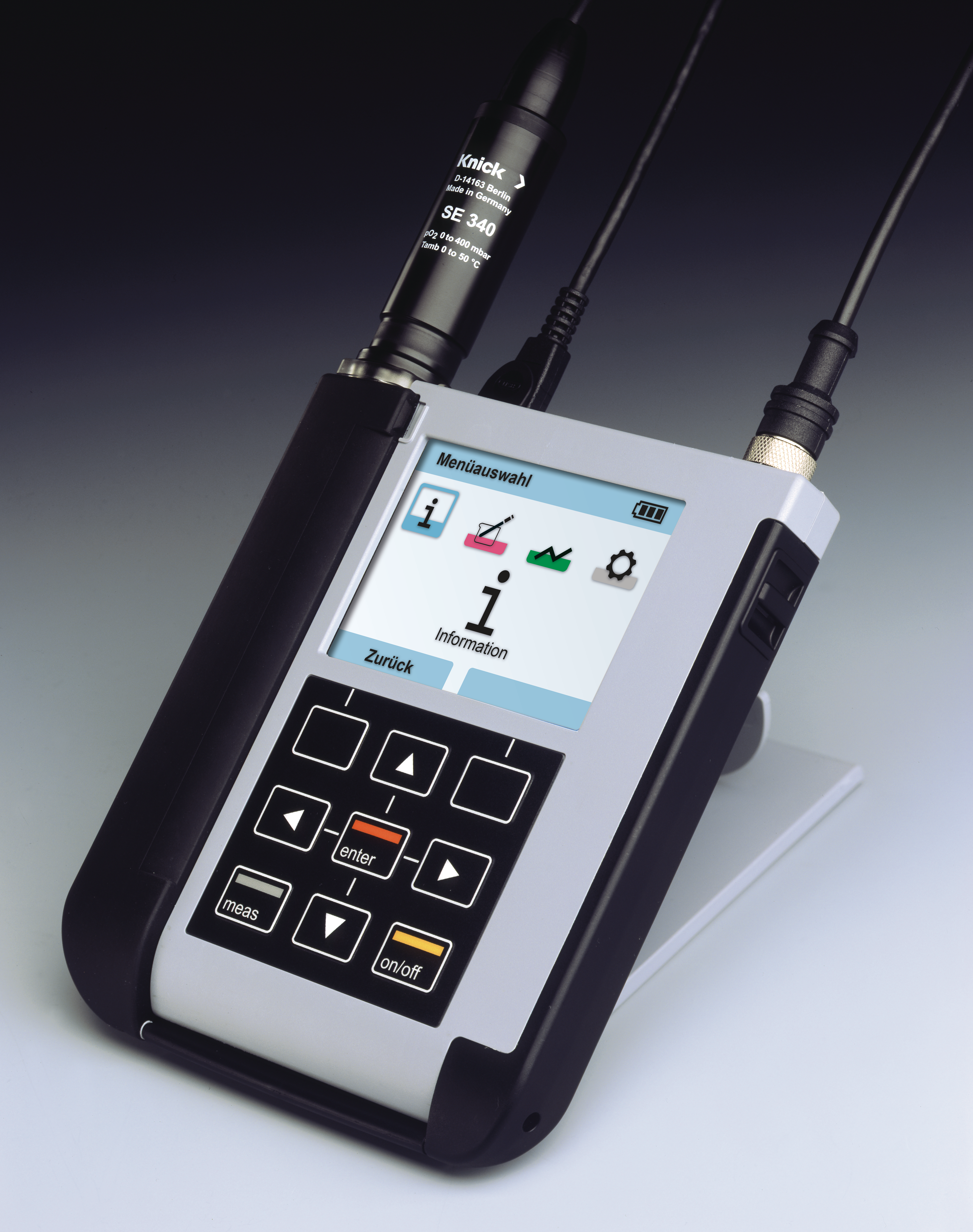 Portavo 907 MULTI COND Portable Multiparameter Transmitter | Memosens Sensors | Analog Conductivity Sensors | Data Logger | Add-On Functions