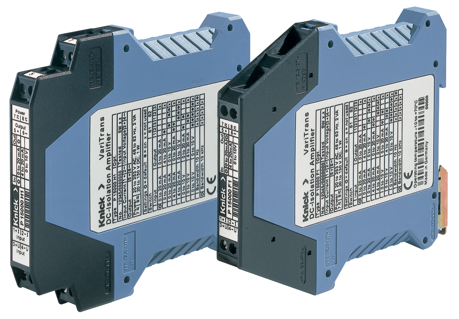 P15000 Isolated Standard Signal Conditioner | Input and Output 0(4) … 20 mA or 0 … 10 V | Isolation up to 1000 V