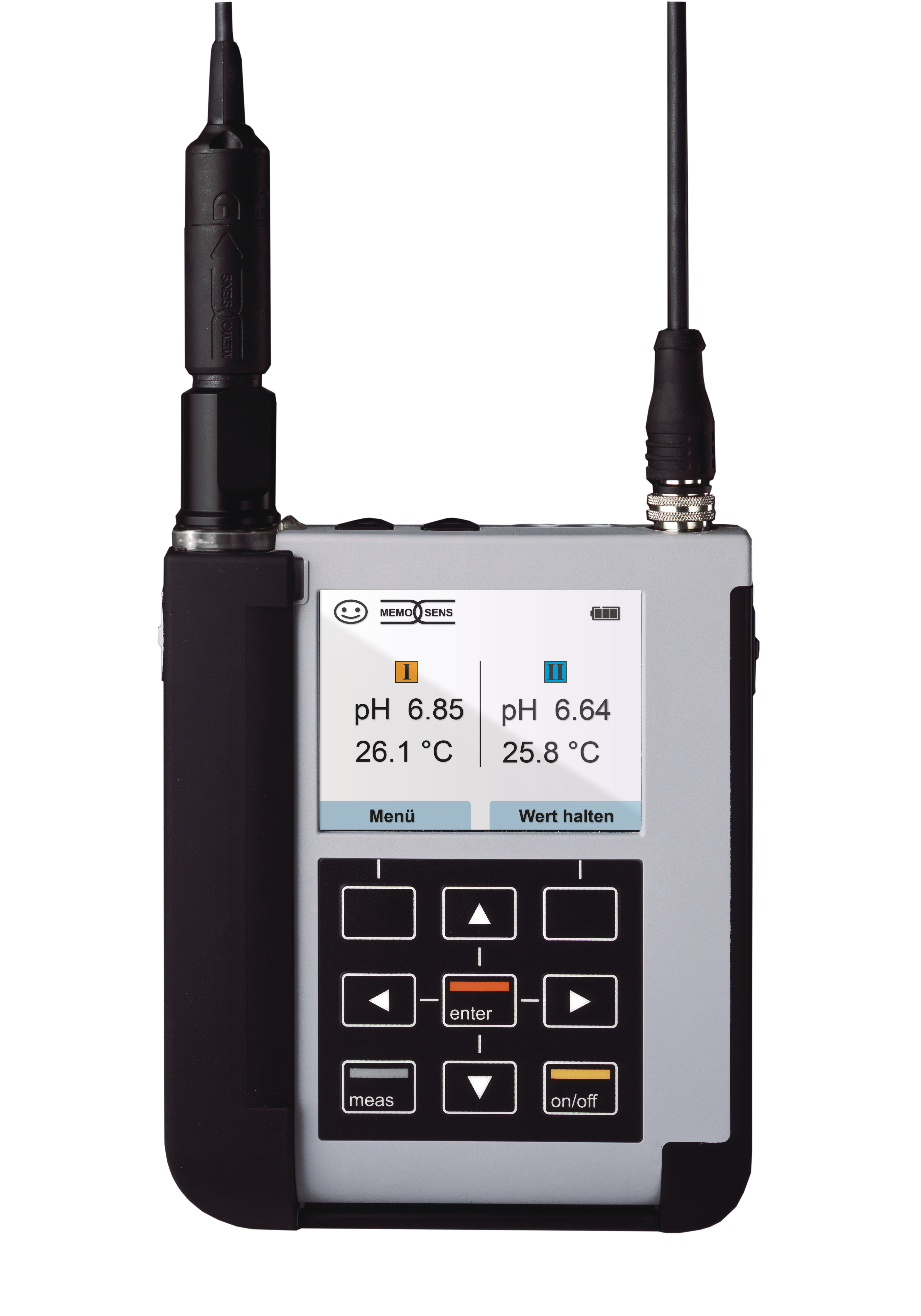 Portavo 907 Multichannel MS Portable Multiparameter Transmitter | Memosens Sensors | Multichannel Function | Data Logger | Add-On Functions