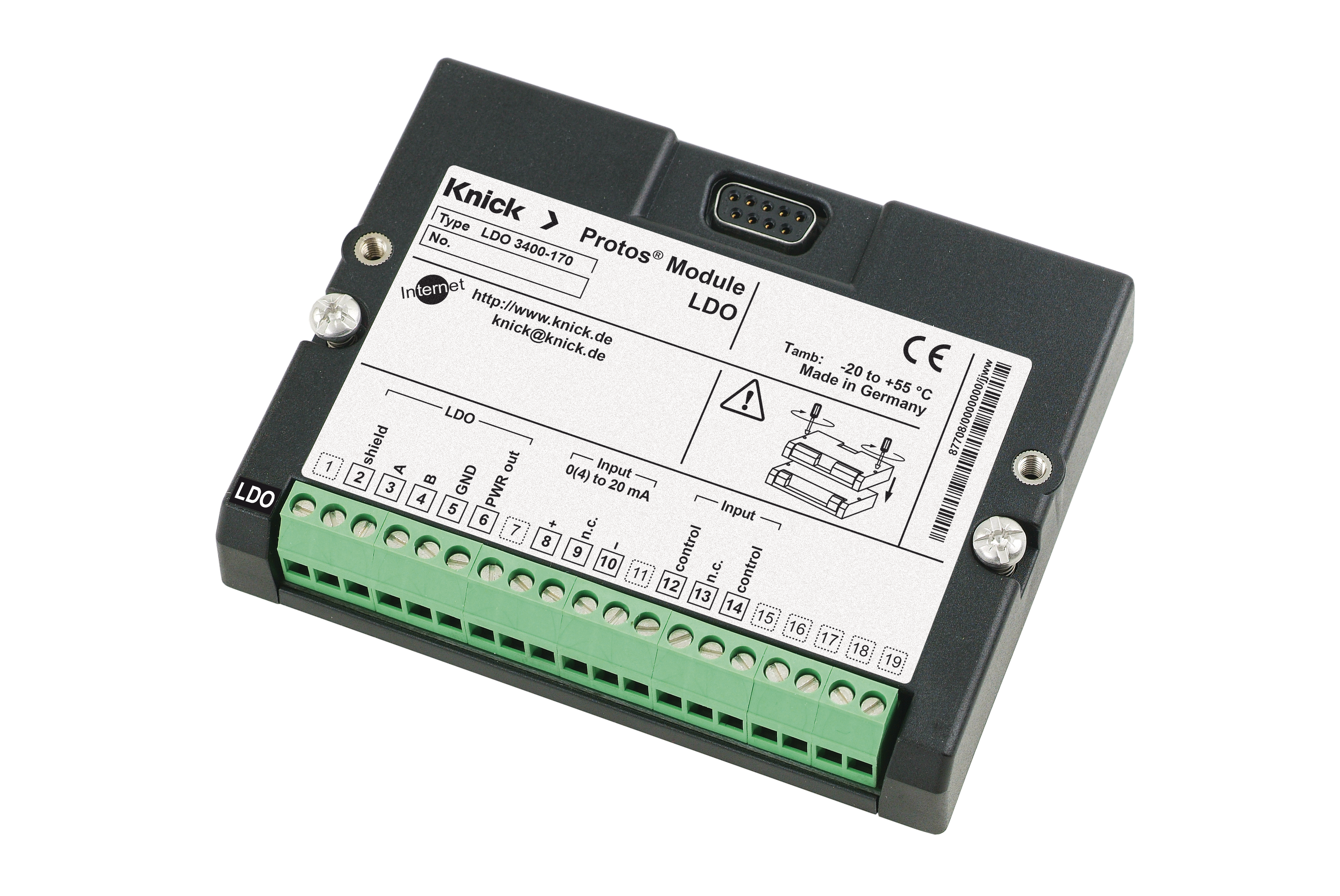 LDO 4400-170 Oxygen Measuring Module | For Protos | Optical Sensor SE740
